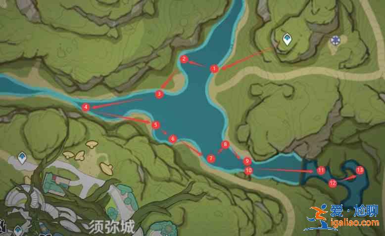 原神月蓮在哪里采集？月蓮高效采集線路分享？