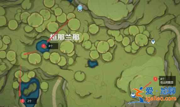 原神月蓮在哪里采集？月蓮高效采集線路分享？