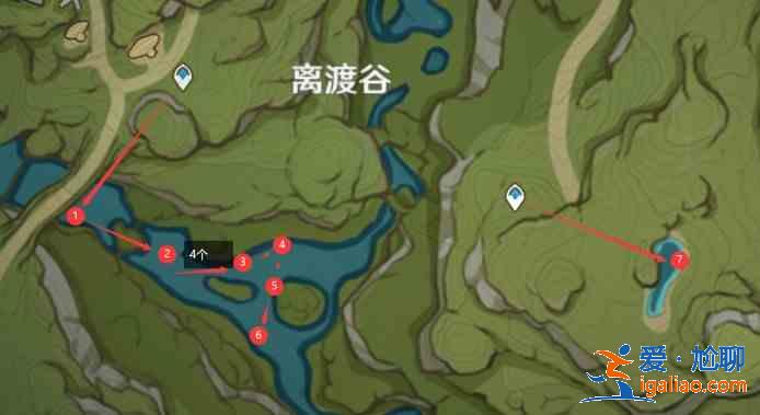 原神月蓮在哪里采集？月蓮高效采集線路分享？