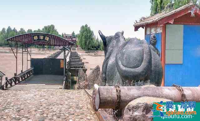 蒲津渡遺址黃河大鐵牛介紹？