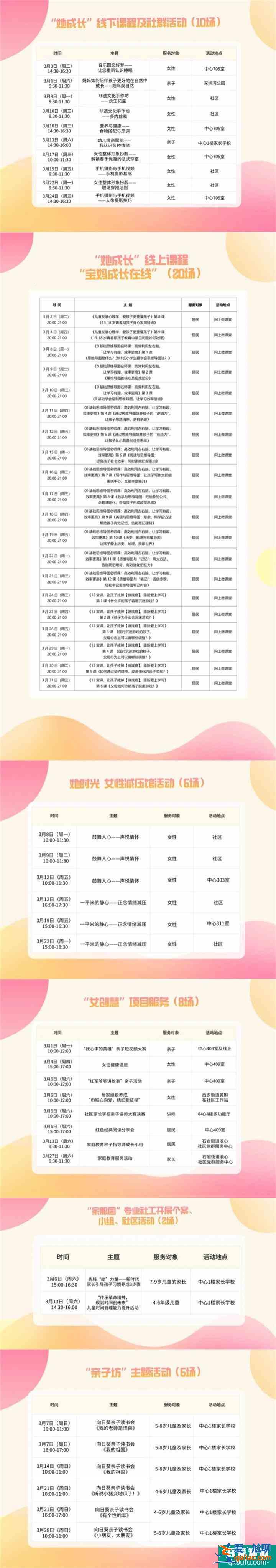 2021深圳三八節(jié)景點優(yōu)惠活動 深圳婦聯(lián)婦女節(jié)活動匯總？