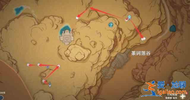 原神圣金蟲(chóng)分布圖 塞諾突破材料圣金蟲(chóng)采集線路分享？