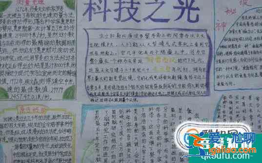 科技手抄報(bào)圖片資料？