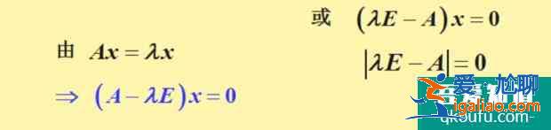 線性代數(shù)：如何求特征值和特征向量？？