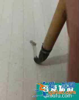 怎樣寫毛筆字豎？？