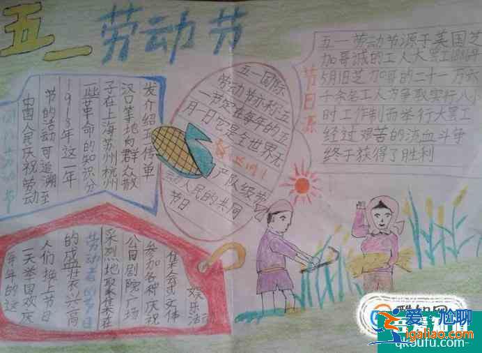 五一勞動(dòng)節(jié)手抄報(bào)？