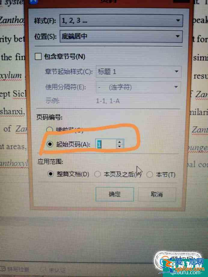 如何在word中設(shè)置頁(yè)碼，封面、目錄沒(méi)有頁(yè)碼？？？