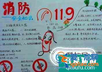 關(guān)于安全的手抄報圖片？