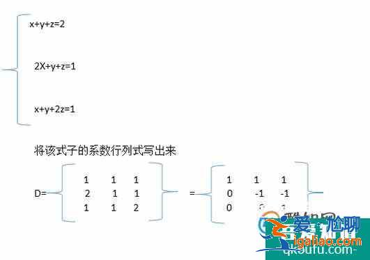 怎樣利用克萊姆法則解線性方程組？