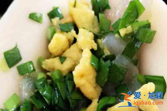 韭菜雞蛋餡餃子怎么調(diào)？