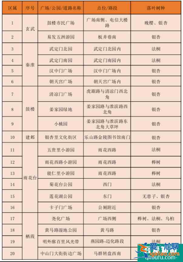 南京銀杏樹(shù)哪里最好看？