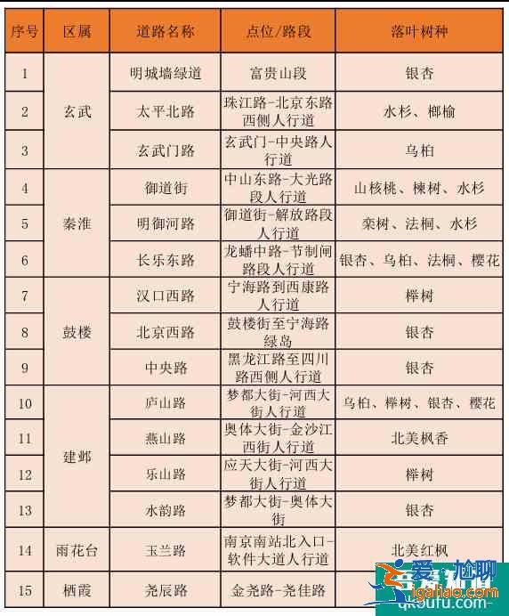 南京銀杏樹(shù)哪里最好看？