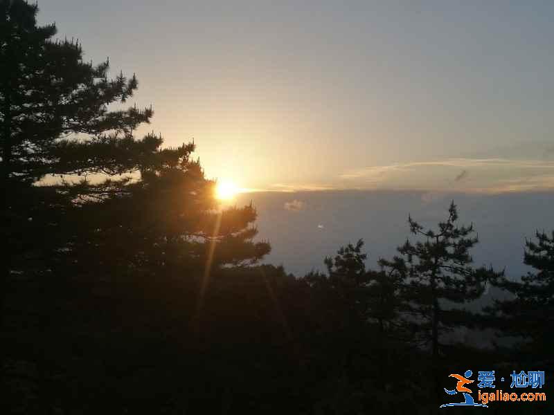 黃山不同景色最佳觀賞時間（日出、日落、云海、雪景）？