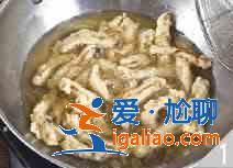 焦熘里脊條怎么做？？