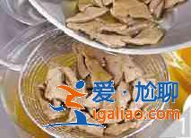 菜心炒豬肝怎么做？？