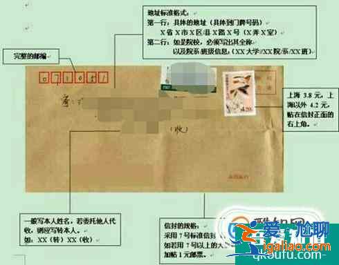 如何正確填寫信封？