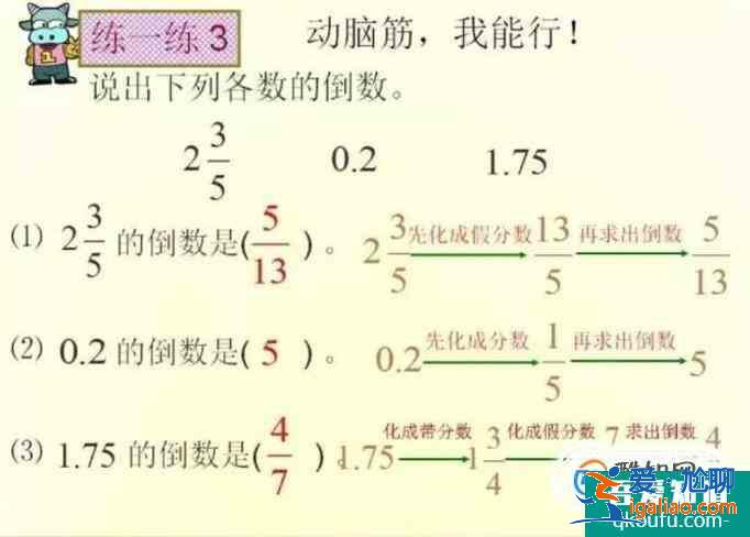 求一個(gè)數(shù)倒數(shù)的方法？