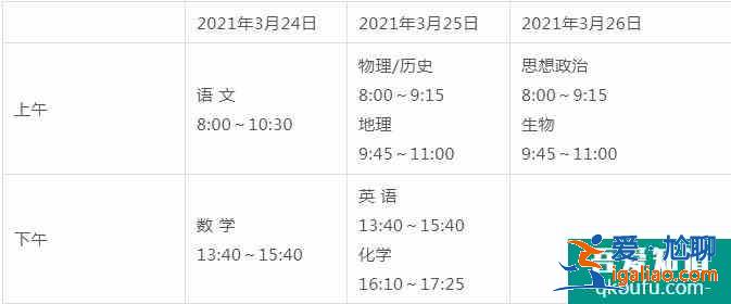 南京市2021屆高三第二次高考模擬考試安排出爐！？