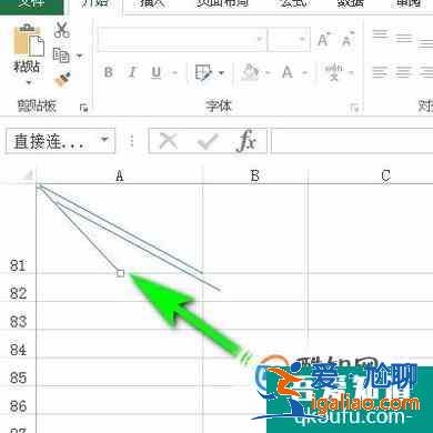 Excel表格中如何畫三條斜線（2010版）？
