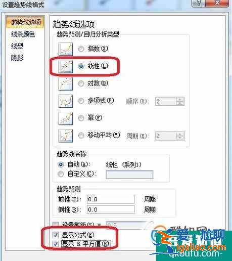 如何用excel快速求線性回歸方程？