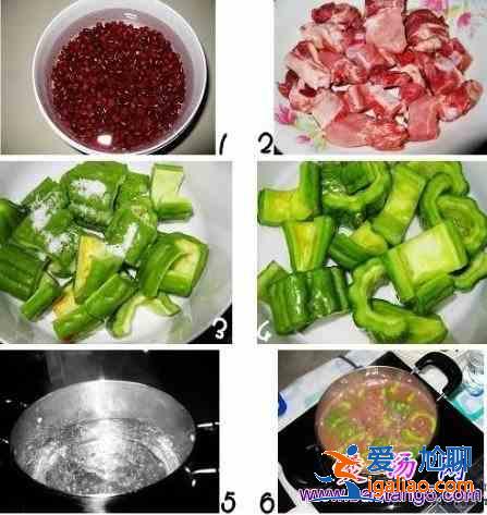 苦瓜紅豆排骨湯的做法？