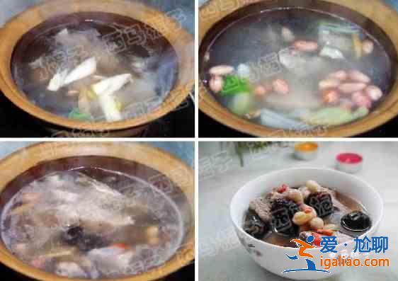 花生枸杞排骨煲的做法？