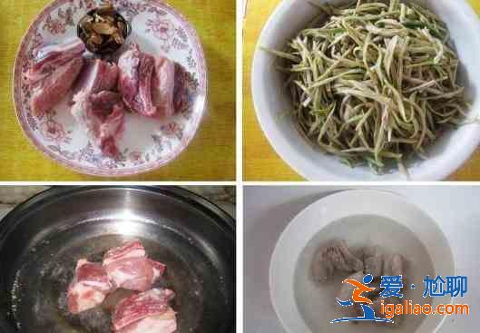 干豆角燉排骨的做法？