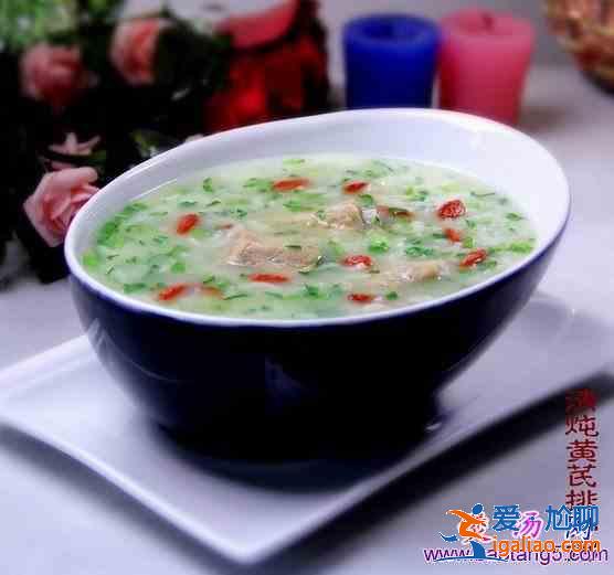 清燉黃芪排骨粥的做法？