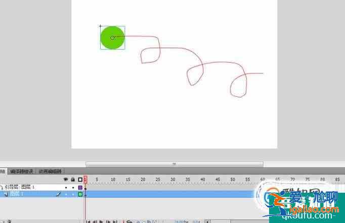 Flash動畫制作之小球的路徑運(yùn)動？