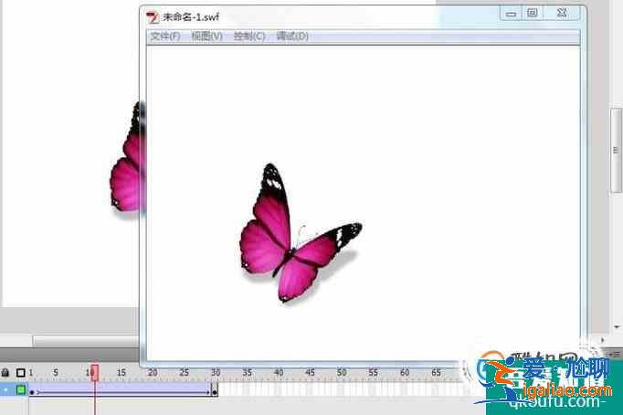 flash制作蝴蝶飛舞的動(dòng)畫(huà)？
