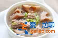 蓮藕排骨湯？