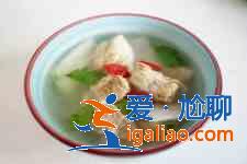 冬瓜排骨湯的做法？