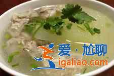冬瓜排骨湯的做法？