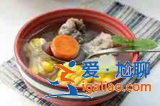 冬瓜玉米排骨湯？