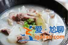 蘿卜排骨湯的做法？