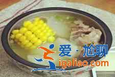 冬瓜玉米排骨湯？