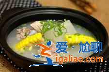 冬瓜玉米排骨湯？