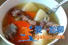 山藥胡蘿卜排骨湯？