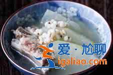 冬瓜薏米排骨湯？