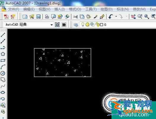cad怎么填充混凝土圖案？