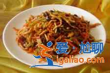 肉絲的做法？
