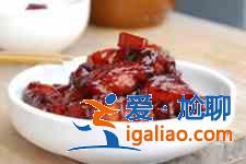 玫瑰腐乳紅燒肉？