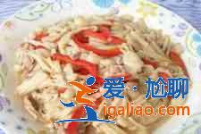 金針菇炒肉絲？