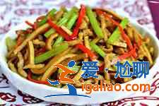香干肉絲？