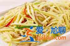 榨菜炒肉絲？