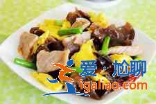 木須肉的家常做法？