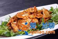 孜然肉片的做法？