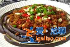 肉末茄子的做法？