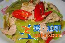 萵筍炒肉的做法介紹？