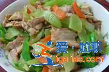 萵筍炒肉的做法介紹？